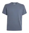 Sandro Organic Cotton Logo T-shirt In Gray