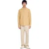 Sandro Oversized Knit Shirt In Nut