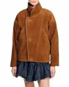Sandro Oversized Suede Jacket