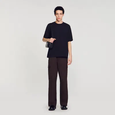 SANDRO T-SHIRT OVERSIZE