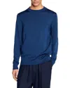 Sandro Pablo Crewneck Sweater In Royal Blue