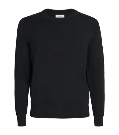 Sandro Pablo Sweater In Black