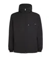 Sandro Padded Windbreaker Jacket In Black