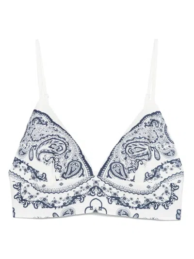 SANDRO PAISLEY-PRINT TOP
