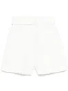 Sandro Palais Shorts In White