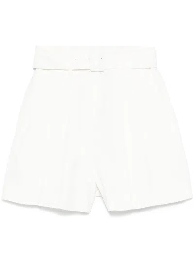Sandro Palais Shorts In White