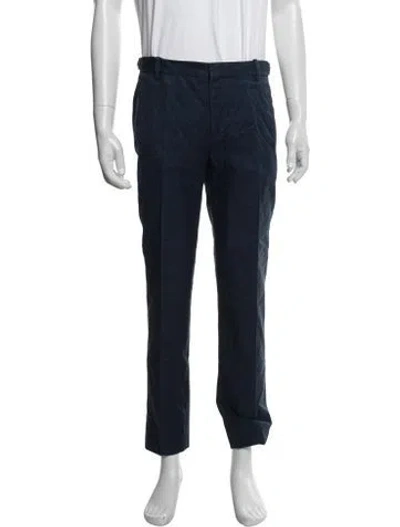 Pre-owned Sandro Pants In Blue