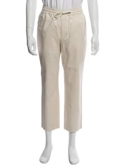 Pre-owned Sandro Pants In Neutral