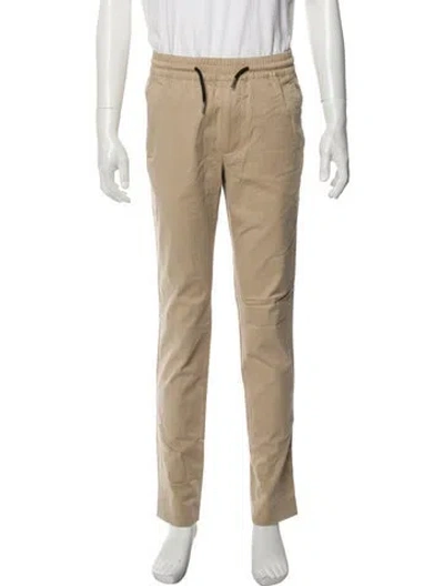 Pre-owned Sandro Pants In Neutral