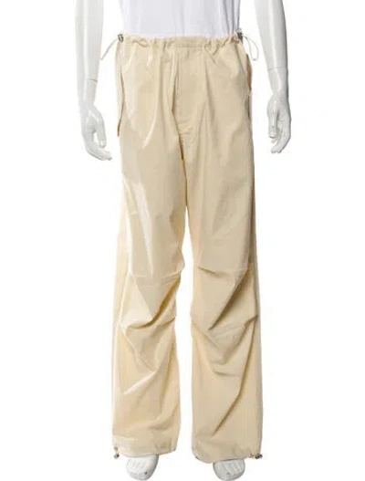 Pre-owned Sandro Pants In Yellow