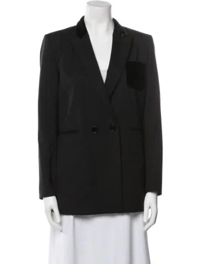 Pre-owned Sandro Pantsuit In Black