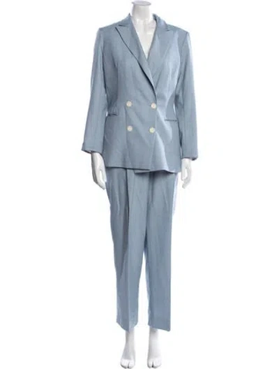 Pre-owned Sandro Pantsuit In Blue