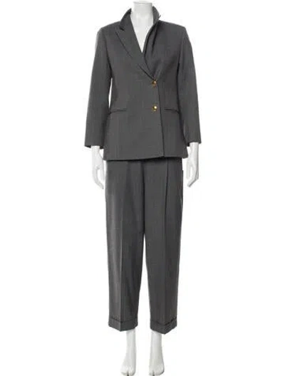 Pre-owned Sandro Pantsuit In Gray