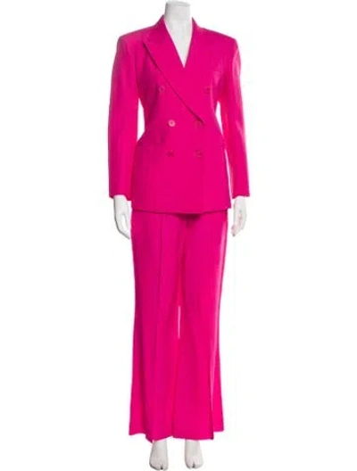 Pre-owned Sandro Pantsuit In Pink
