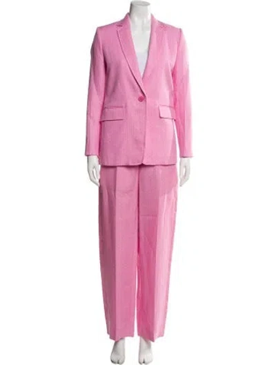 Pre-owned Sandro Pantsuit In Pink