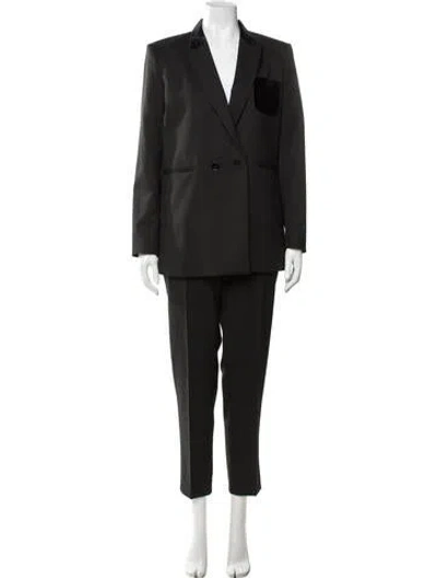 Pre-owned Sandro Pantsuit W/ Tags In Black
