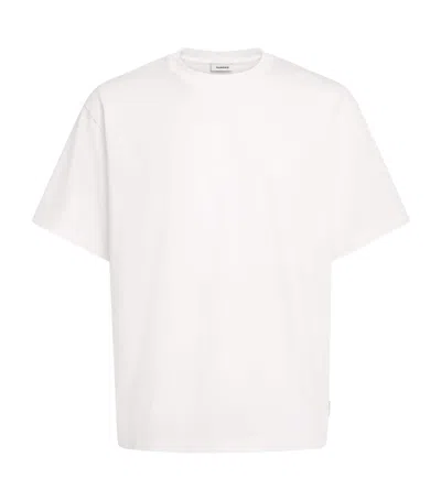 Sandro Paris Cotton Oversized T-shirt In White