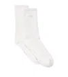 Sandro Paris Cotton-blend Double S Socks In White