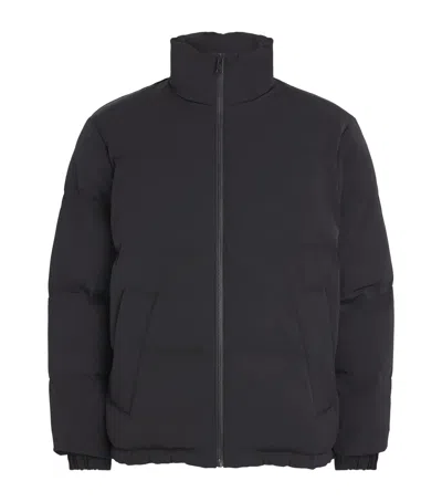 Sandro Paris Down Puffer Jacket In Black