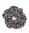 Sandro Paris Floral Print Scrunchie In Multi
