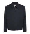 Sandro Paris Lightweight Zipped Jacket In Blue