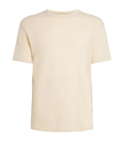 Sandro Paris Linen T-shirt In Neutral
