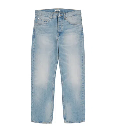 Sandro Paris Straight Jeans In Blue