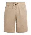 Sandro Paris Twill Elasticated Shorts In Sand