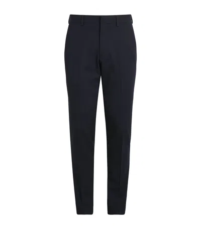 SANDRO SANDRO PARIS VIRGIN WOOL STRAIGHT TROUSERS