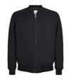 Sandro Paris Wool-blend Bomber Jacket In Black