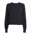 Sandro Paris Wool-blend Logo Sweater In Multi