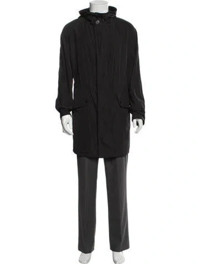 Pre-owned Sandro Parka In Gray