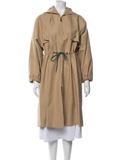 Pre-owned Sandro Parka In Neutral