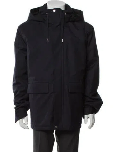 Pre-owned Sandro Parka W/ Tags In Blue