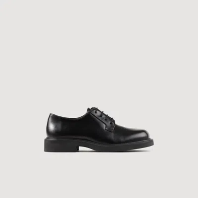 Sandro Patent Leather Dress Shoes In Black