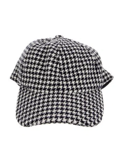 Pre-owned Sandro Pattern Print Baseball Cap In Multi