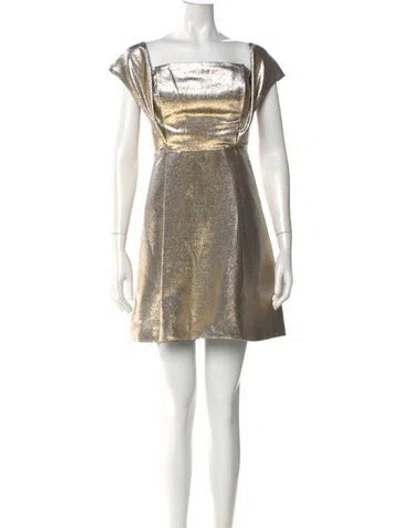 Pre-owned Sandro Patterned Mini Dress