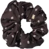 Sandro Patterned Scrunchie In Brown