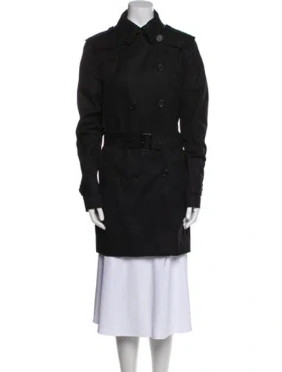 Pre-owned Sandro Peacoat In Blue