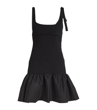 SANDRO PEPLUM-HEM LOLITA MINI DRESS