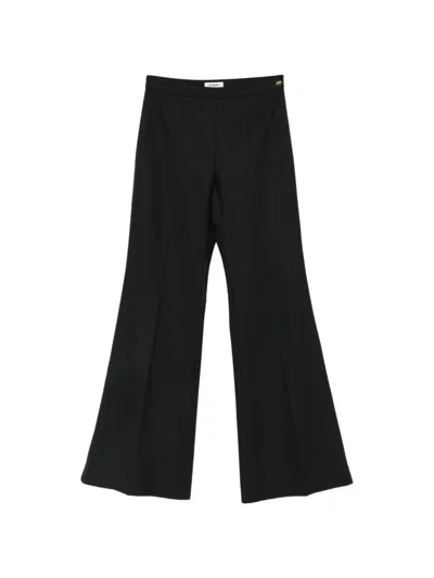 Sandro Pinstripe-pattern Trousers In Blue