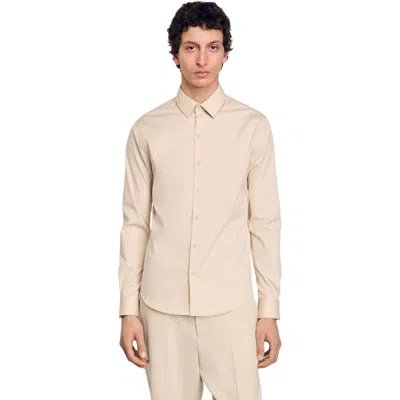 SANDRO SANDRO PLAIN SHIRT