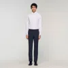 Sandro Cotton Shirt In White
