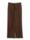 Sandro Pleated-detail Virgin-wool Trousers In Black