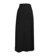 SANDRO SANDRO PLEATED MAXI SKIRT