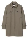 Sandro Pleated-panel Single-breasted Coat In Multi