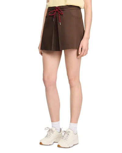 Sandro Pleated Skort