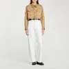 Sandro Pocket Shirt In Brown
