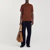 Sandro Polo En Lin In Brown