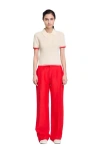Sandro Polo-neck Sweater In Ecru